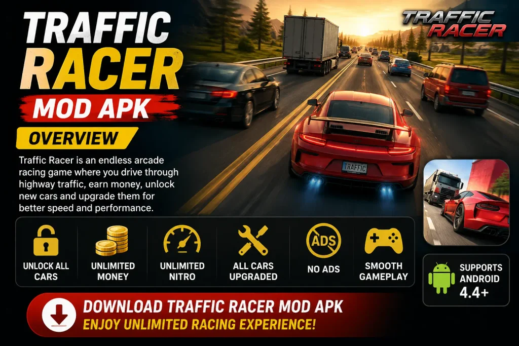 Traffic Racer Mod Apk