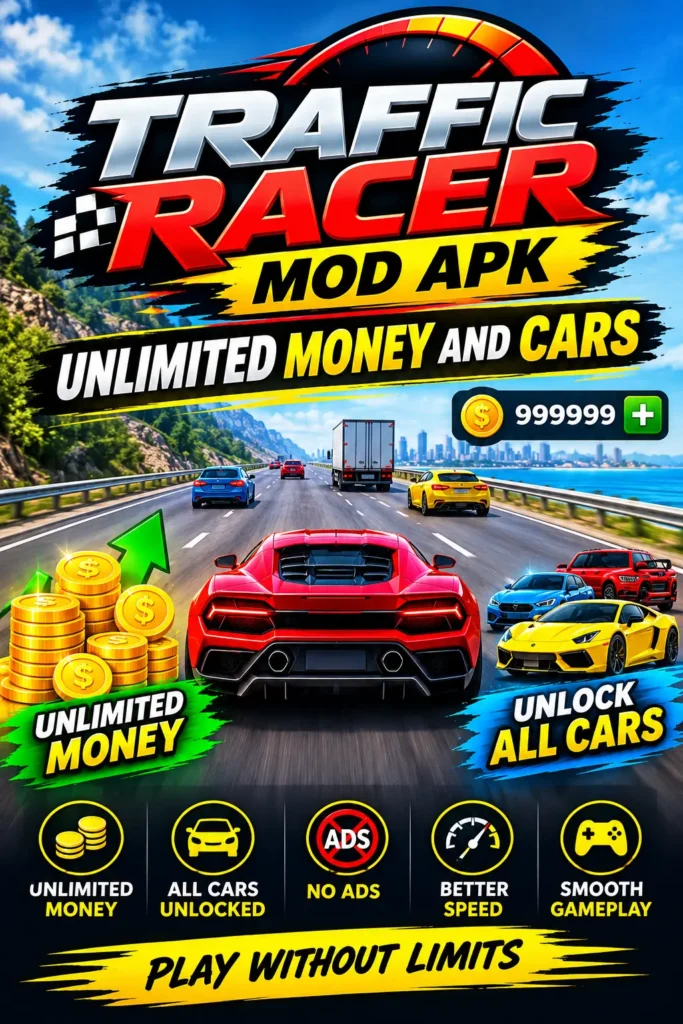 traffic racer unlimited money